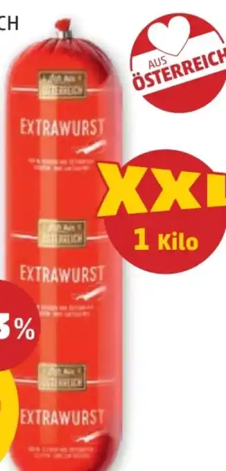 PENNY Extrawurst Angebot