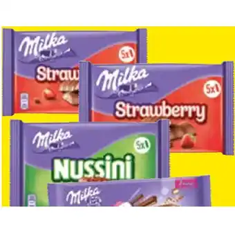 Maximarkt Milka Leo, Nussini Haselnuss, Riegel Erdbeer oder Oreo Maximarkt 1 Packung Angebot