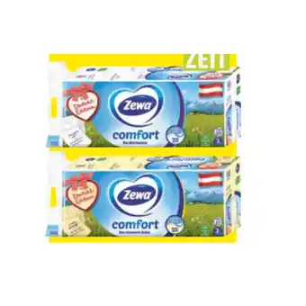Maximarkt Zewa comfort Toilettenpapier XXL Pack versch. Sorten Maximarkt 20 Rollen 1 Packung Angebot