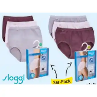 Maximarkt sloggi Damen-Slips Basic H, Midi-Slips oder Maxi-Slips Maximarkt 3 Stück 1 Packung Angebot