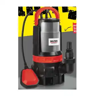 Maximarkt Walter 2in1-Schmutz- und Klarwasserpumpe 750W Maximarkt 1 Stück Angebot