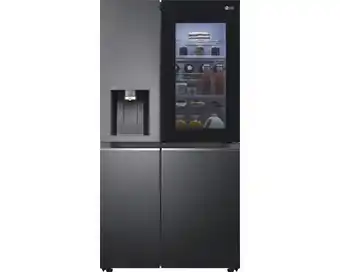 Hornbach Side by Side Kühlschrank LG GSXV91MCAF 91,3x179x73,5 cm mit InstaView Angebot