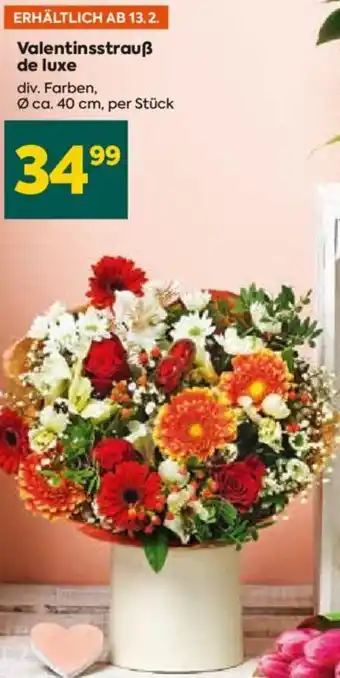 Billa Valentinsstrauß de luxe Angebot