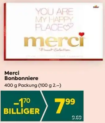 Billa Merci Bonbonniere 400g Angebot