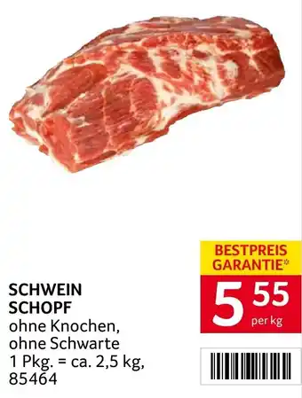 Transgourmet SCHWEIN SCHOPF per kg Angebot