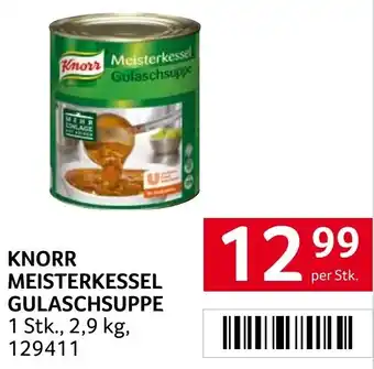 Transgourmet Knorr Meisterkessel Gulaschsuppe Angebot