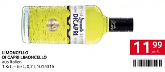 Transgourmet LIMONCELLO DI CAPRI LIMONCELLO 0.7L Angebot