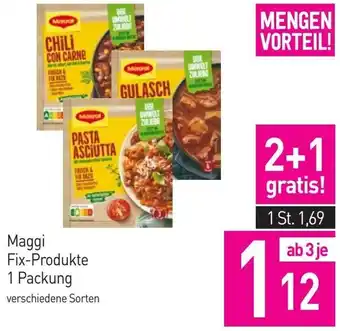 Sutterlüty Maggi Fix-Produkte 1 Packung Angebot