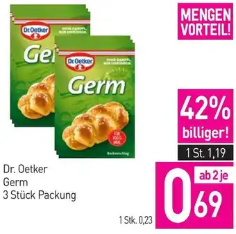 Sutterlüty Dr. Oetker Germ 3 Stück Packung Angebot