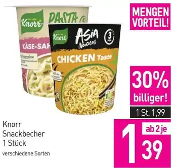 Sutterlüty Knorr Snackbecher 1 Stück Angebot