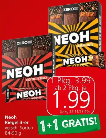 Spar Neoh Riegel 3-er , 84-90 g Angebot