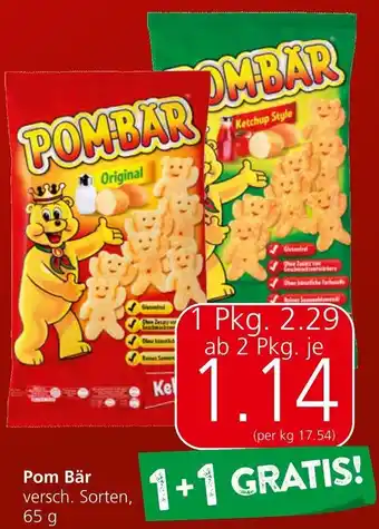 Spar Pom Bär versch. Sorten, 65g Angebot