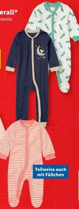 Lidl Baby Schlafoverall Angebot