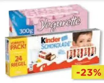 Unimarkt Kinder Schokolade Angebot