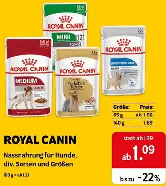 Das Futterhaus ROYAL CANIN Angebot