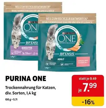 Das Futterhaus PURINA ONE Angebot