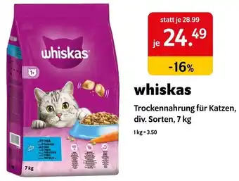 Das Futterhaus whiskas Angebot