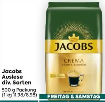 Billa Jacobs Auslese Angebot