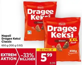 Billa Napoli Dragee Keksi Classic Angebot