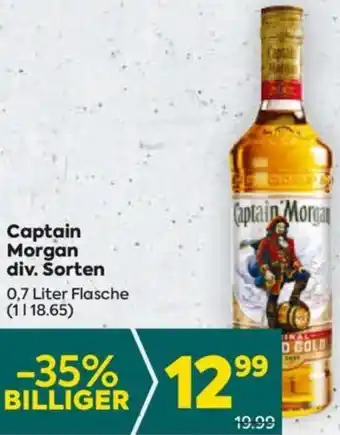 Billa Captain Morgan Angebot