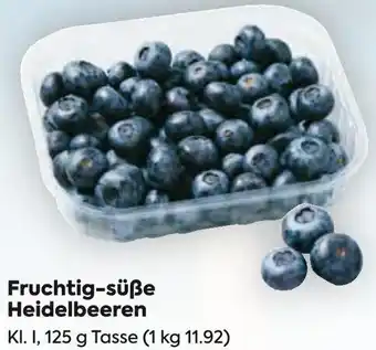 Billa Fruchtig-süße Heidelbeeren Angebot