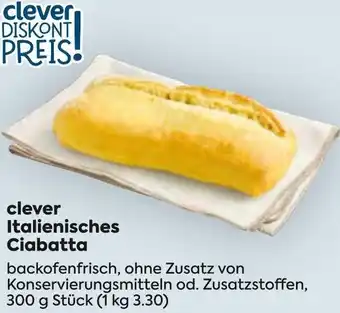 Billa clever Italienisches Ciabatta Angebot