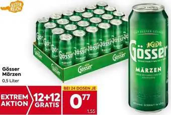 Billa Gösser Märzen 0.5 Liter Angebot