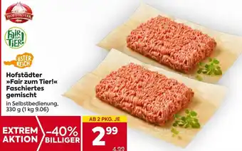 Billa Hofstädter Fair zum Tier! Faschiertes gemischt Angebot
