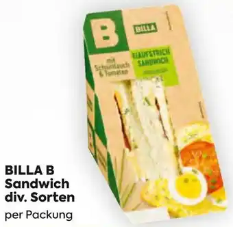 Billa BILLA B Sandwich Angebot