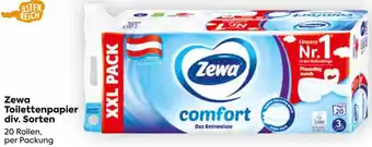 Billa Zewa Toilettenpapier Angebot