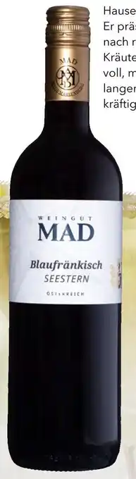 Interspar MAD Haus Marienberg Blaufränkisch Seestern Angebot