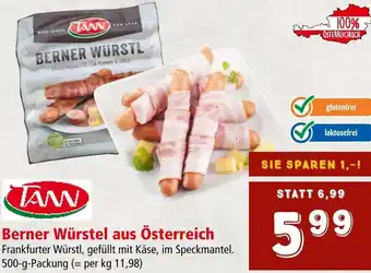 Interspar Berner Würstel aus Österreich Angebot