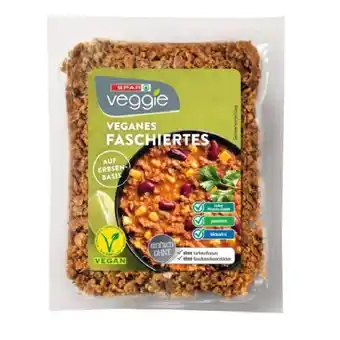 Spar Spar Veggie veganes Faschiertes oder vegane Burger Patties SPAR 1 Packung Angebot