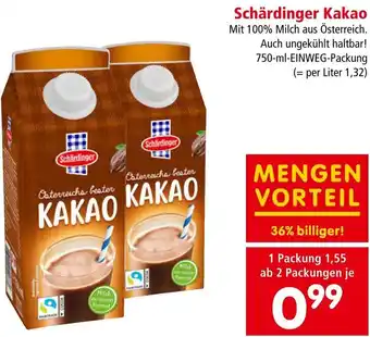 Interspar Schärdinger Kakao Angebot