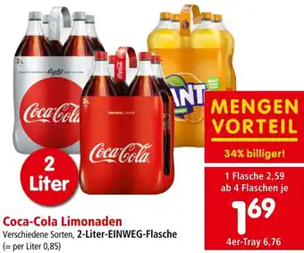 Interspar Coca-Cola Limonaden Angebot