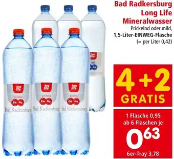 Interspar Bad Radkersburg Long Life Mineralwasser Angebot