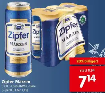 Interspar Zipfer Märzen Angebot