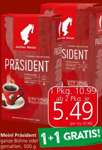 Spar Präsident Angebot