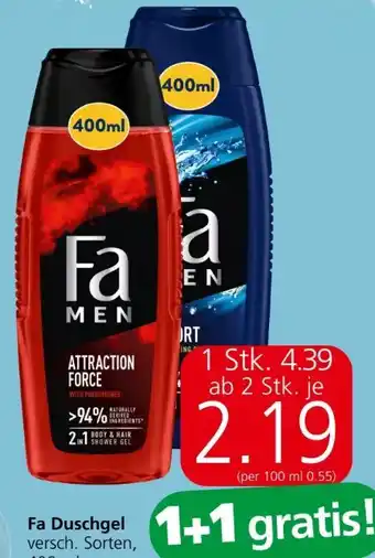 Spar Duschgel Angebot