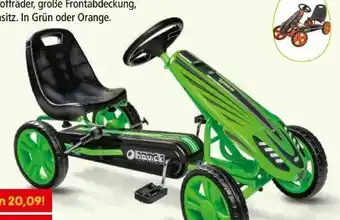 Interspar Speedster Go Kart Green Angebot