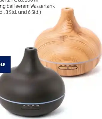 Hofer Ultraschall Aroma Diffuser Angebot