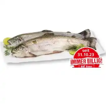 SPAR Gourmet Spar Natur pur Bio-Regenbogenforelle SPAR Gourmet 100 Gramm Angebot