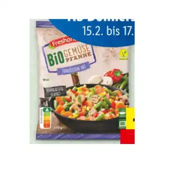 Lidl Freshona Bio Gemüse Pfanne versch. Sorten Lidl 600 Gramm 1 Packung Angebot