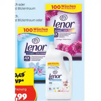 Hofer Lenor Waschmittel Pulver/Flüssig HOFER 100 Waschgänge 1 Packung Angebot