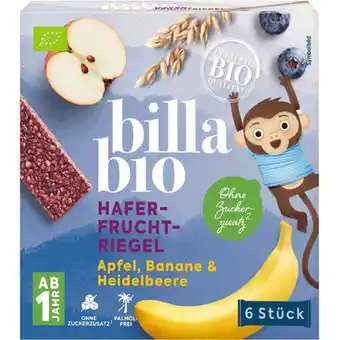 Bipa Billa Bio Kinderriegel div. Sorten BIPA 6 Stück 1 Packung Angebot