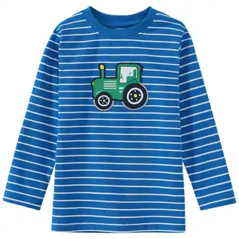 Ernsting's family Kinder Langarmshirt mit Trecker-Applikation Angebot