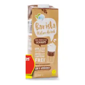 Hofer My Vay Barista Haferdrink HOFER 1 Liter 1 Packung Angebot