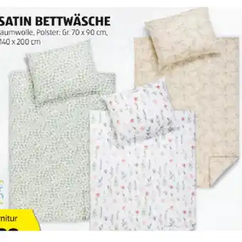 Hofer Novitesse Mako Satin Bettwäsche HOFER 1 Set Angebot