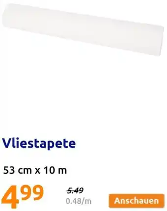 Action Vliestapete Angebot