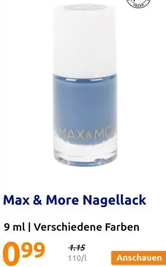 Action Max & More Nagellack Angebot